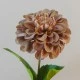 Artificial Zinnias Caramel Latte 46cm - Z005 T3