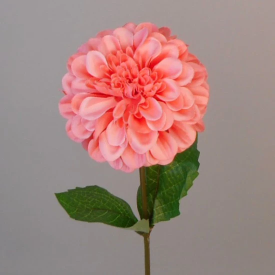 Artificial Zinnias Coral 46cm - Z010 