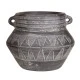 Aztec Ola Vase Grey 24cm - VS027