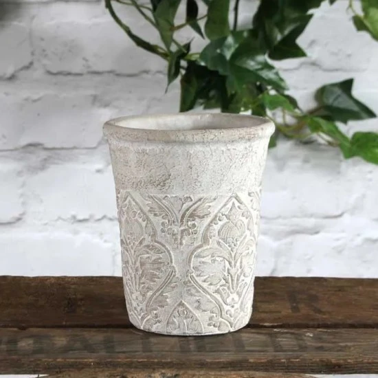 Baroque Flower Pot 16cm - POT004 8E