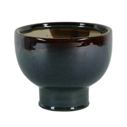 Botany Bowl Brown Blue Green 19.5cm -  BOW008