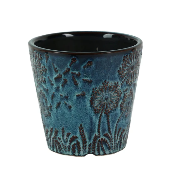 Cairns Plant Pot Cover Blue 19cm - POT005 COMING SOON
