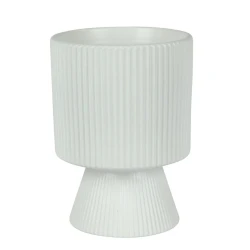 Oslo Plant Pot Cover Matt White 22.5cm - POT014 COMING SOON