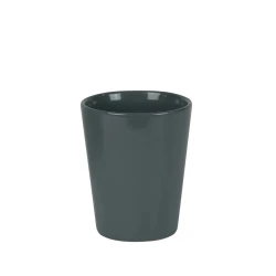 Vienna Ceramic Plant Pot Cover Grey Gloss 12cm - POT021 COMING SOON