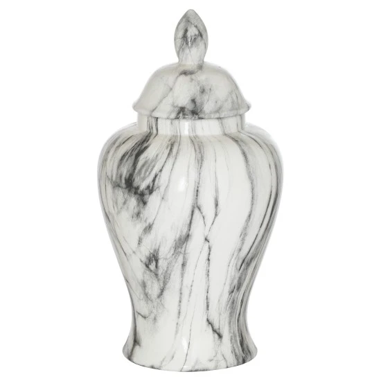 Marble Large Ginger Jar 32cm - LUX029 