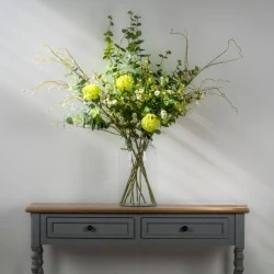 Clear Glass Apothecary Flower Vase 31cm - GL203 2E