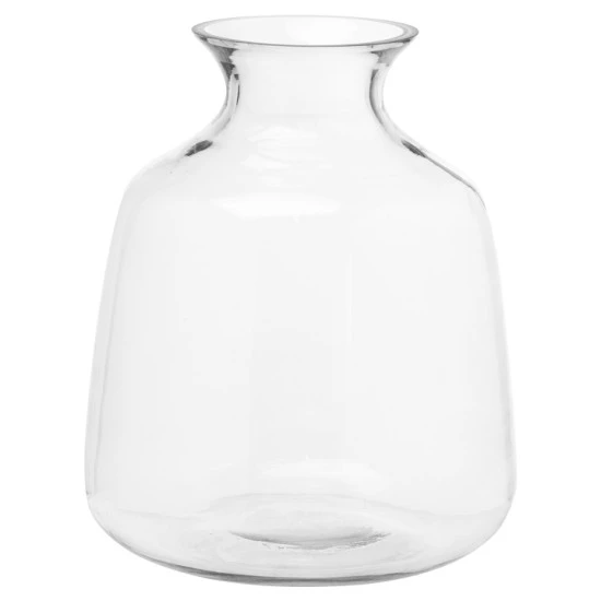 Hydria Clear Glass Flower Vase 31cm - GL204
