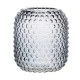 Grey Glass Bobble Vase 20cm - GL010 3A