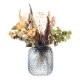 Grey Glass Bobble Vase 20cm - GL010 3A