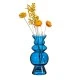 Selina Glass Vase Blue 17cm - GL053 1C