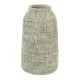 Contemporary Stone Effect Ceramic Flower Vase Grey 19cm - VS074 8C