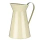 29cm Cream Enamel Jug - CJ001 10D
