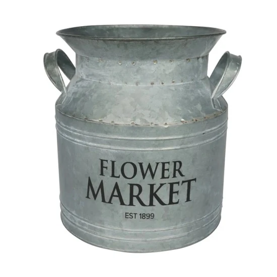 Flower Market Milk Churn 23cm - CHU002 11A