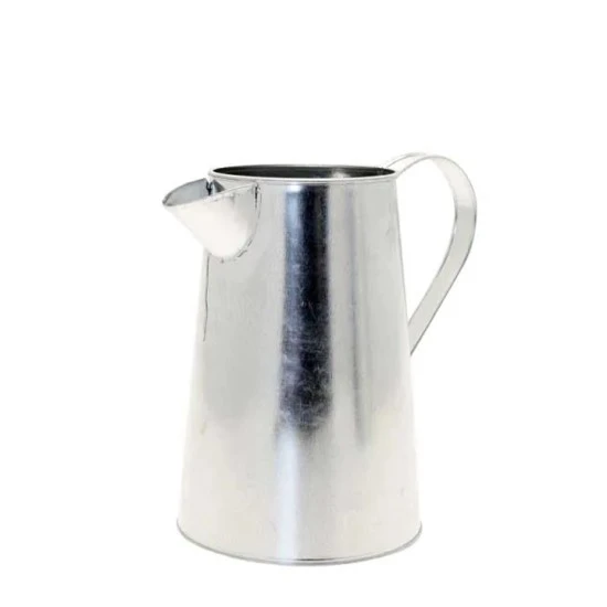 Galvanised Zinc Jug 18cm - GAL017 