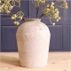Stone Effect Vase 19cm - VS094