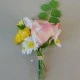 Buttermere Faux Flowers Boutonniere - BUT003