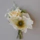 Sweet Vanilla Poppy Buttonhole - BH014
