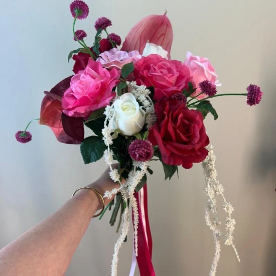 Viva Faux Flowers Elopement Bouquet - VIVA001
