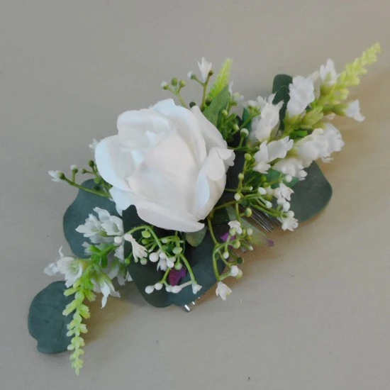 Coniston Faux Flowers Hair Slide - CON004