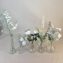 Bud Vase Wedding Centrepiece or Table Runner | Centerpiece Flower Arrangement - WED001