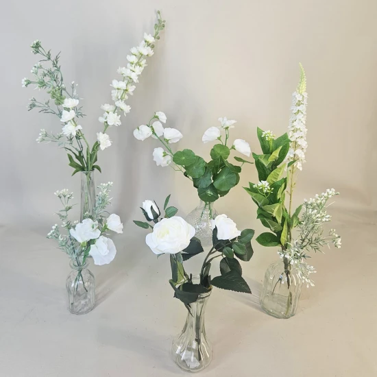 Bud Vase Wedding Centrepiece or Table Runner | Centerpiece Flower Arrangement - WED002