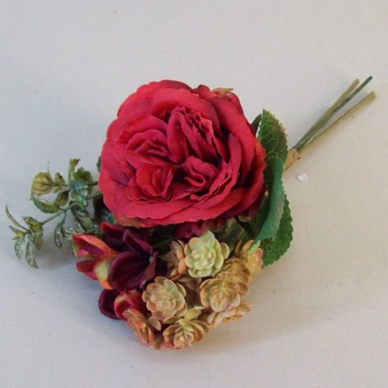 Ruby Rose Winter Garden Mini Posy Red - RUB003 II3