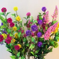 Artificial Physostegia Cream 62cm - P171 
