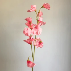Sweet Peas Spray Pink 48cm - S037 II3