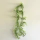 Artificial Wild Flowers Garland White Green 180cm - W057 EE4